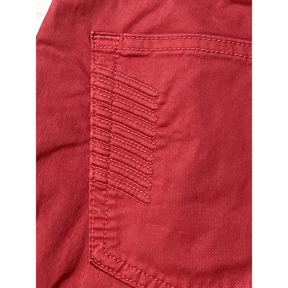 Paige Men's Normandie straight leg jeans in ginger root (salmon pink), size 29 - Picture 5 of 10